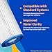 Type C 4.13-in x 8-in Replacement Pool Filter Cartridge - 4 Pack
