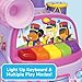 Little People Fisher-Price Music Parade Purple Ride-On, Plays 5 Marching Tunes & Other Sounds! Perfect for Toddler Boys & Girls Ages 1, 2, & 3 Years Old - Helps Foster Motor Skills
