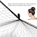 100PCS Redecillas Invisible Malla De Borde Elástico Para El Pelo Invisibles De...