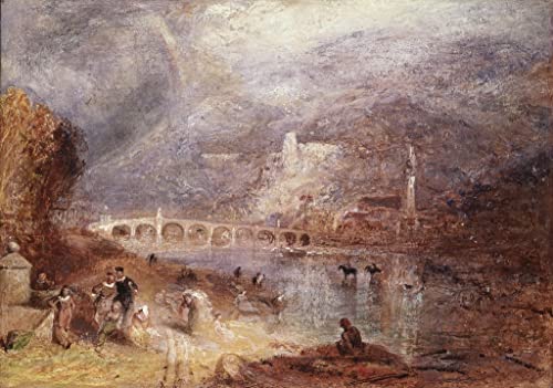 Posters et art pour décoration chambre tableau Heidelberg impression d'art mural 60x90