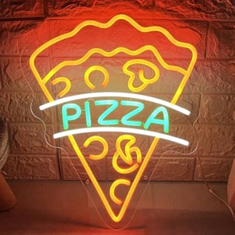 Ulalaza LED Snack Neon Sign Light Cover