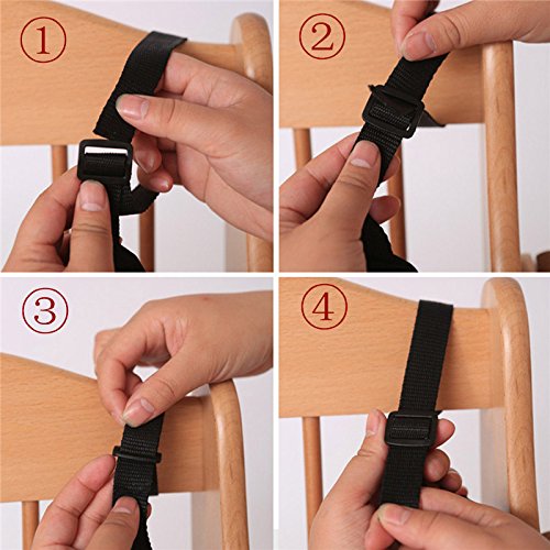 Seat Belt By At,5/3/2 Point Adjustable For Baby Kid Safe Strap For Stroller High Chair (Include Shoulder Pads & Guarding Pad) #TOP4