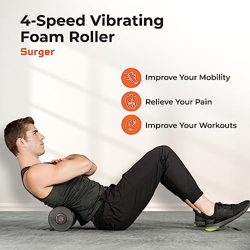 High-Intensity Vibrating Roller for Muscle Recovery & Therapy