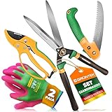 IDEA REGALO ELEGANTE E FUNZIONALE 🎁 Il set premium da 4 Pezzi GRÜNTEK, con il loro design raffinato, rappresentano un regalo perfetto per gli appassionati di giardinaggio, unendo estetica e praticità in un unico set di alta qualità.