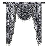 jablotron 【Wohnaccessoires】 Unsere Swag-Vorhänge können das Aussehen des Fensters mildern und wirken luxuriös und luftig. Sie können Ihr Wohnzimmer, Schlafzimmer, Badezimmer, Esszimmer und kleines Fenster mit unseren wunderschönen Swags aktualisieren oder neu gestalten! Um einen harmonischen dekorativen Effekt zu erzielen, wird empfohlen, sie mit NAPEARL-Vorhangverdunkelungsvorhängen im europäischen Stil zu kombinieren