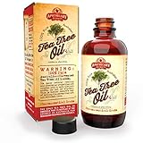 Apothecary Extracts - Tea Tree Oil - 100% Pure Australian Tea Tree Oil - 4-Ounce Value Pack - Pharmaceutical Grade Essential Oil - Treats Acne, Cutaneous Skin Tags, Bacterial Infections and More