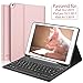 Produktbild SENGBIRCH Tastatur Hülle für iPad 10.2, German Bluetooth Tastatur mit iPad Hülle für iPad 10.2 / iPad 10.5 / iPad Air 3 - Rotgold