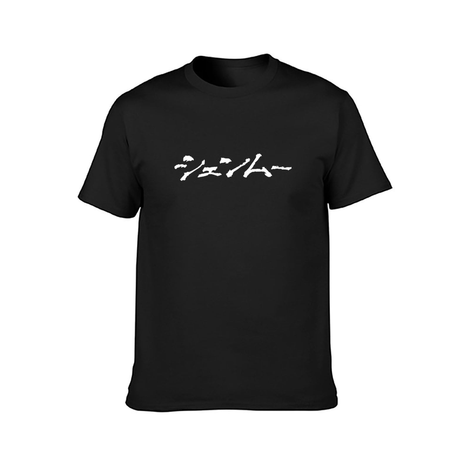 Shenmue Fashion Black Men T-Shirt Graphic Printed Top Unisex Tee T-Shirt Black L