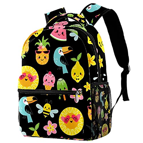 Sac à dos outdoor à motif perroquets pour vos randonnées et cours