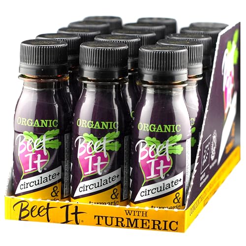 Beet It Organic Turmeric Circulate+ Shot Natural Beetroot 15 x 70ml