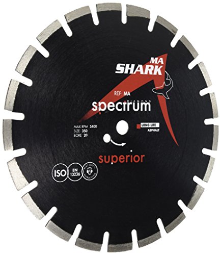 OX Spectrum Pro Shark Diamond Blade - Asphalt - 350/20mm