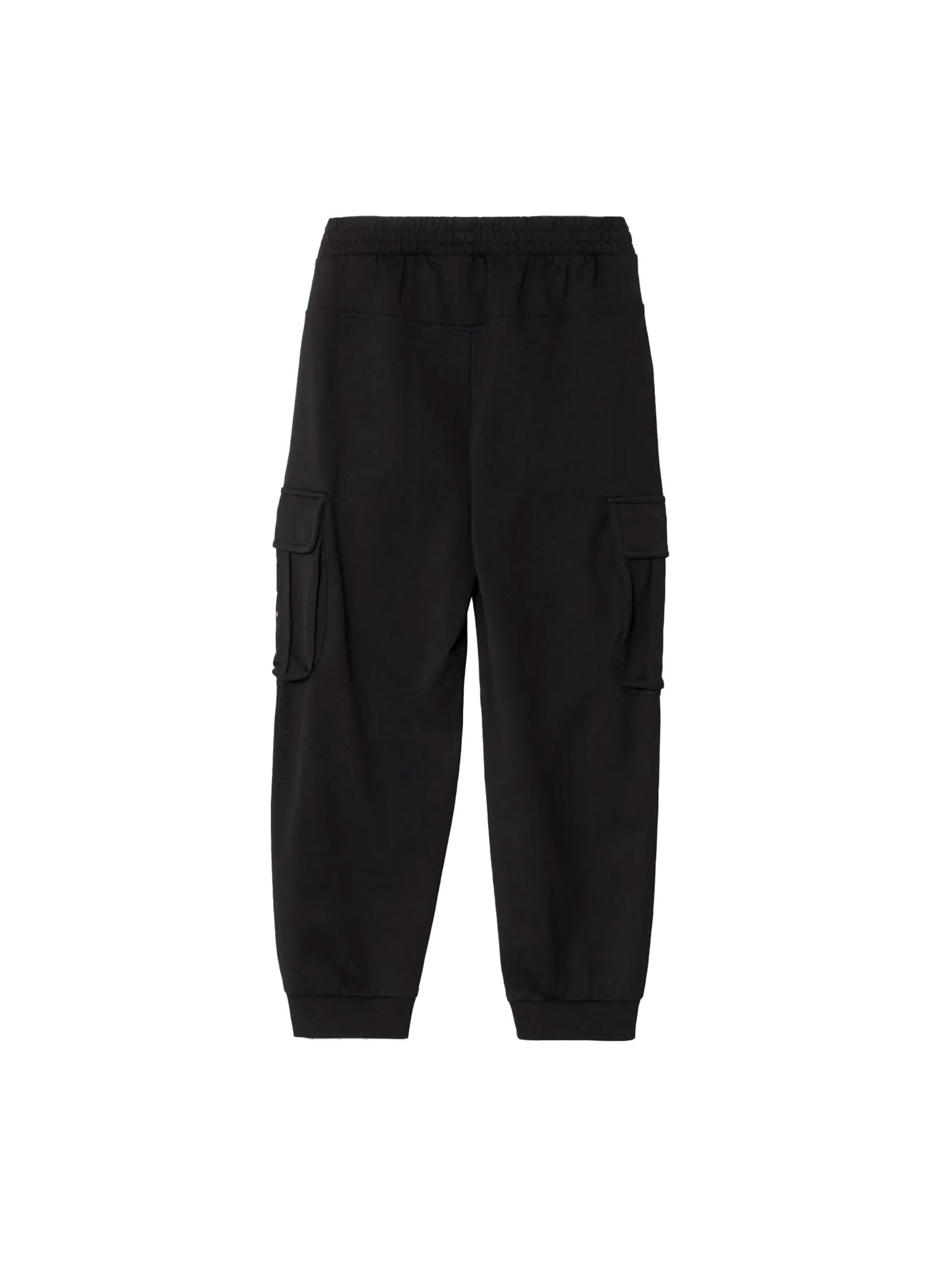 Emporio Armani EA7 Pantaloni Cargo Core Identity Boy in Misto Cotone garzato per Bambini e Ragazzi, 7B000028