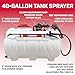 Chapin International 98444 40-Gallon Agriculture/Farming Tank Sprayer with 2-Nozzle Boom and 2.5 GPM Pump, 40-gallons, 1-Pack