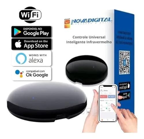 Controle Infravermelho Wifi Inteligente Alexa Google Tv