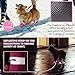 Hundeschuhe Winter,4 Stück Stiefel für Hunde,Schneestiefel Hunde,Geeignet für Kleine Und Mittelgroße Hunde, Rutschfest Und Warm, für Outdoor-Aktivitäten Geeignet, Waschbar (S, Rosa)