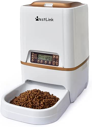 6L Automatic Pet Feeder Food Dispenser for Cat Dog with