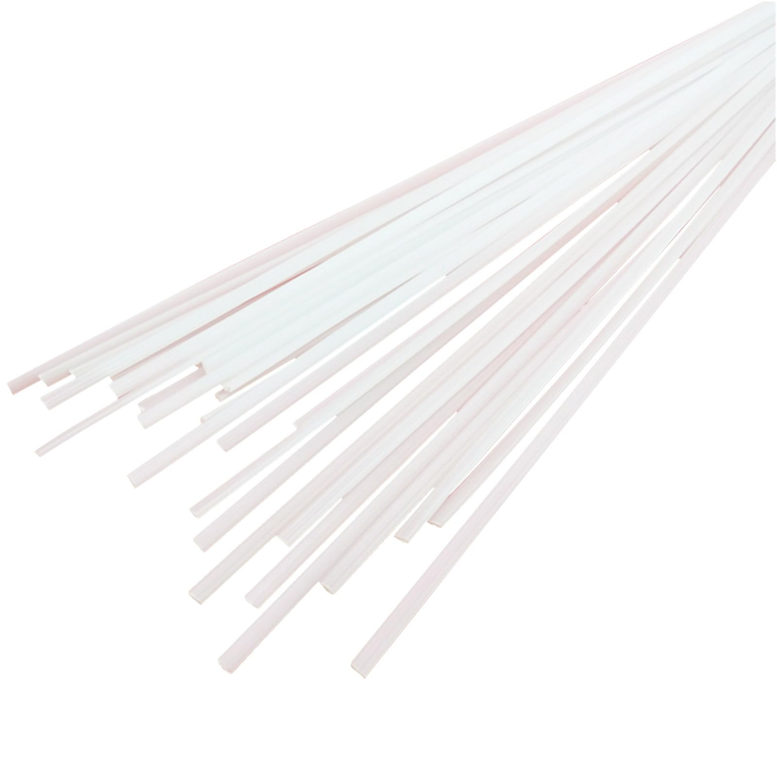 Vakorise White Plastic Welding Rods, Pe Plastic Welding Rods Welder Sticks Multicolor 1Kg Car Mailboxes(White)