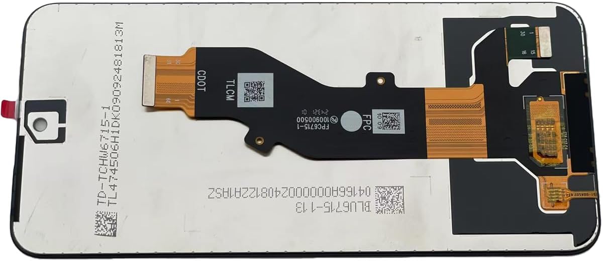 LCD Screen Display Touch Digitizer Assembly Replacement for BLU View Speed Ultra LCD Screen B1660V
