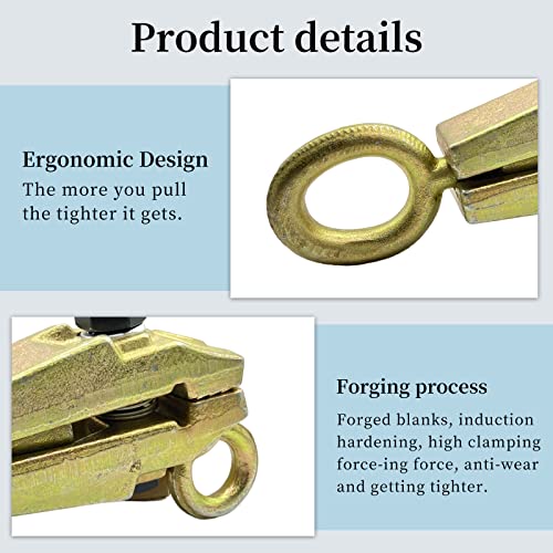 5 Ton Top Straight Auto Body Frame Repair Scissor Clamp Puller Grips Car Collision Panel Tool Sheet Metal Dent Pulling Pounding Lifting Equipment #TOP2