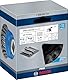 Bosch Professional 1x Gezopfte Topfbürste Heavy (für Metall, X-LOCK, Ø 75 mm, Drahtstärke 0,35 mm, für Ø125 mm, Zubehör Winkelschleifer)