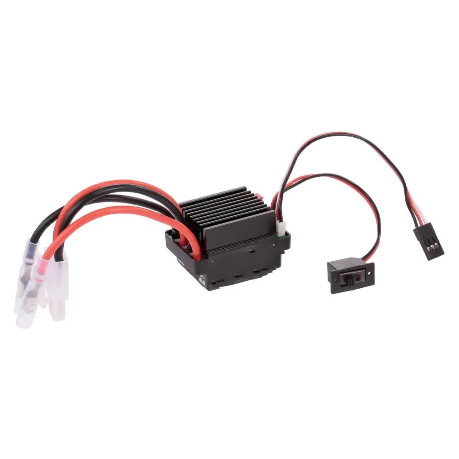 Controlador Rc Para TRX4 Para Axial 1/10 Para Coche Teledirigido Con Motor De 320A Resistente Al Agua 5V/2A BEC 60A ESC Cepillado Controlador Velocidad Electrónico XT60 Accesorios 2-3S(T Plug)