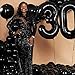 40 Inch Black 26 Number Balloons Giant 26 or 62 Balloons Black Birthday Balloons 26th or 62th Birthday Anniversary Events Party Decorations Supplies