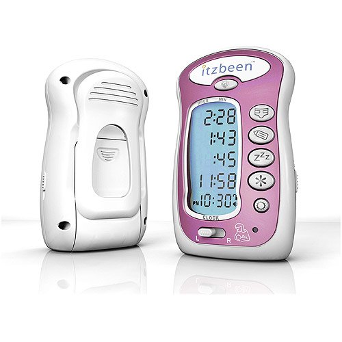 Image of Itzbeen Pink Multi-purpose Baby Care Timer with 4