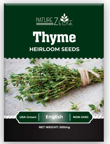 6 Variety Herb Seeds Kit, Parsley, Chives, Thyme, Sage, Dill, Oregano #TOP6