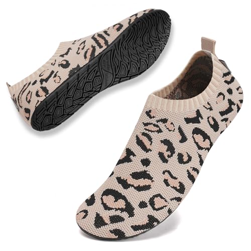 Image of WateLves Womens Barefoot Water Shoes Travel House Slippers for Indoor and Outdoor Aqua Socks for Beach Swim Surf Yoga Dancing Camping Must Haves