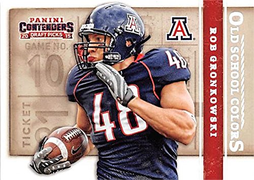 Rob Gronkowski football card (University of Arizona Wildcats New
