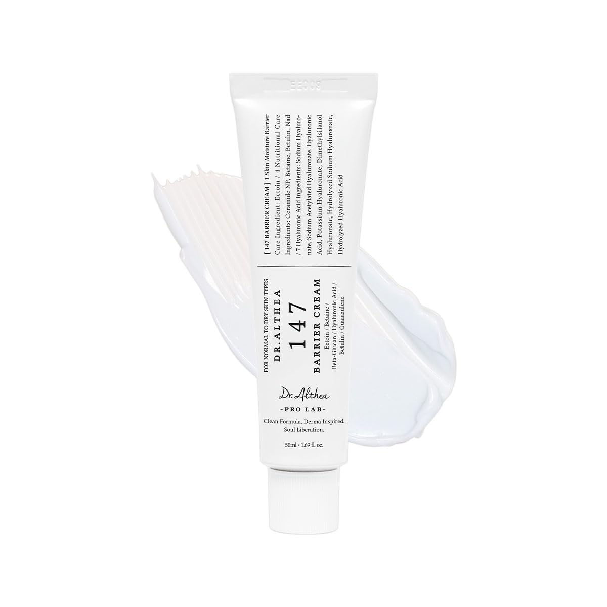 Dr.Althea 147 Barrier Cram, Korean Skincare, 1.69 Fl Oz (Ver.2 - Pack of 1) | Deep Hydration, Daily Skin Care with Ceramides, NAD, Hyaluronic Acid, Ectoin, Vegan Face Moisturizer by Dr.Althea official product image