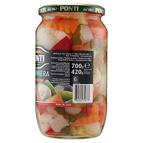 Ponti Giardiniera T6 – 6 Töpfe à 700 g