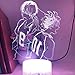 Haikyuu Led Night Light Anime Kozume Kenma Lampada Bambini Regalo di Compleanno per Camera Da Letto Decor Haikyuu Kenma Illusione Luce-7 Colore Touch