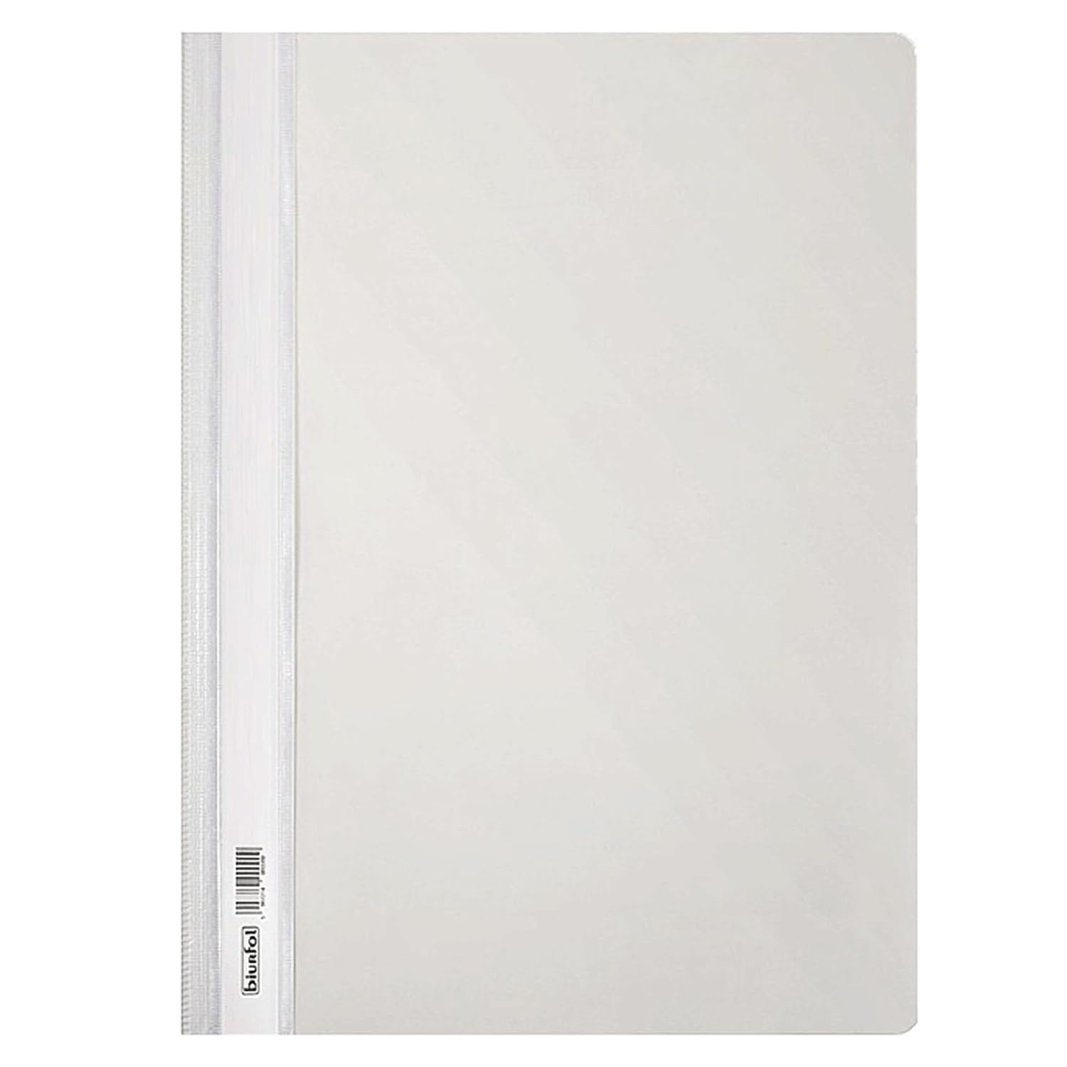 OFFICE CENTRE 20 x White Clear Cover A4 Presentation Project Folders Hard Document File Organiser Holder Case 2 Prong Display