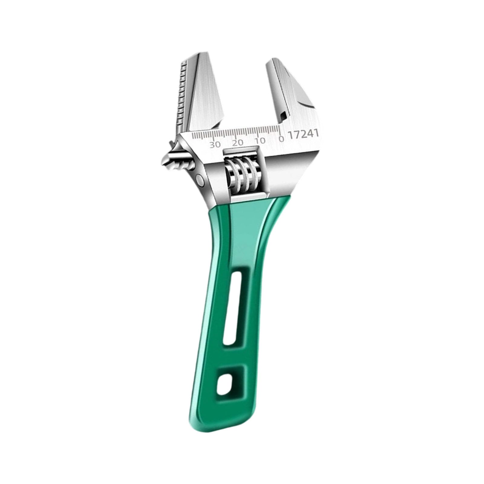 Wrench 6 / 8inch Wide Jaw Wrench with Metric Scale for Home, Garage, Workshop Wide Jaw for Garage