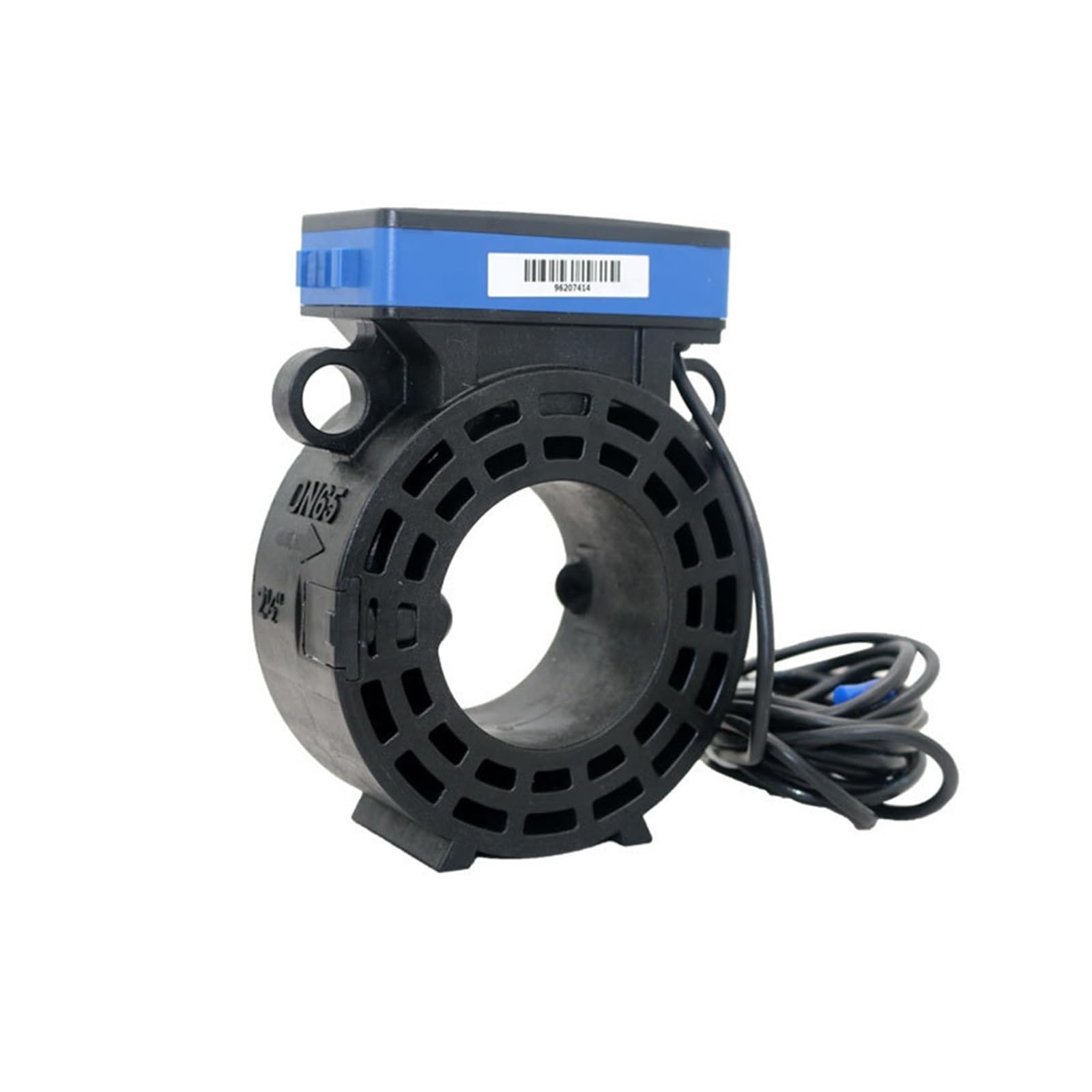 Medidor de flujo de agua ultrasónico digital, medidor de agua remoto alimentado por pilas para riego agrícola, compatible con DN100 DN150
