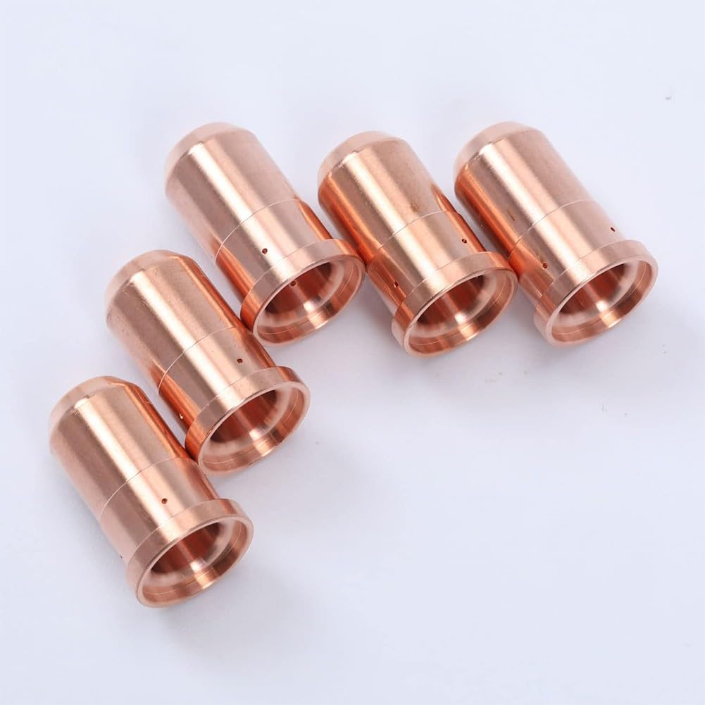 5 électrodes 420132 et 5 buses 420134 pour consommables de découpe plasma PMX 30AIR, compatibles avec PMX 30 AIR