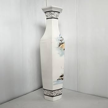 Amazon.co.jp: 中国陶器大壺「江天帆影辛亥年仲夏」中山出品（高