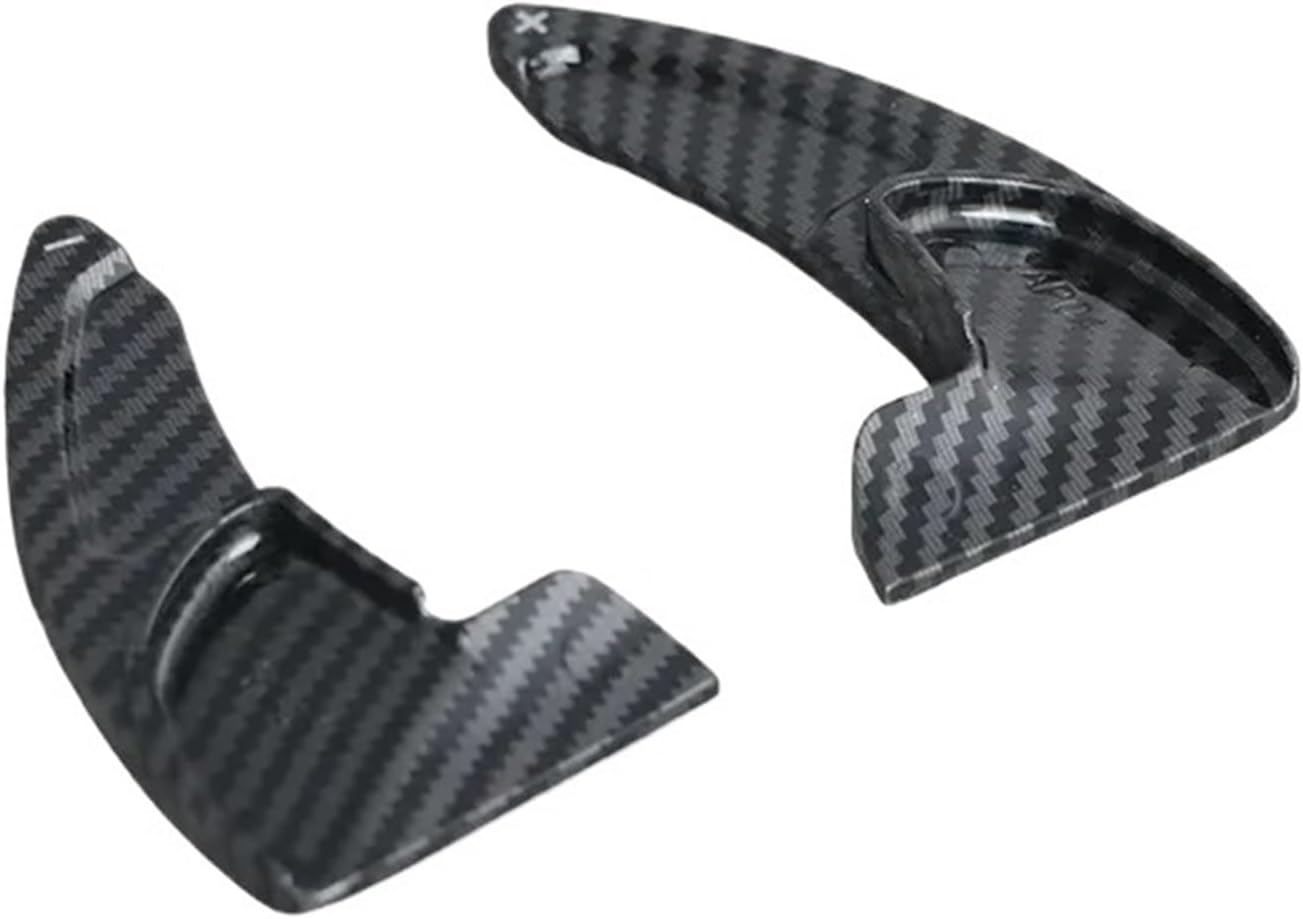 MUSM Autom Steering Wheel Shift Paddle Car Steering Wheel Paddle Shifter Paddle Gear Shift Extension Fit for Jeep Cherokee(Carbon Black)