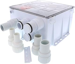 Rule Shower Drain Box w/1100 GPH Pump - 12V