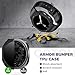 Goton Rugged Case for Samsung Galaxy Watch 8 Screen Protector 44mm - Soft TPU Bumper Face Cover + 2 Tempered Glass Film for Galaxy Watch 8 44mm Accessories