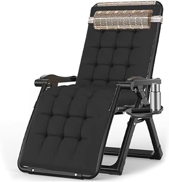 Patio Zero Gravity Chair Outdoor Folding Adjustable Reclining Chairs Pool Side Using Lawn Lounge Chair with Pillow and Cup Holder Steel Frame & Breathable Mesh for Beach Yard Beach Color