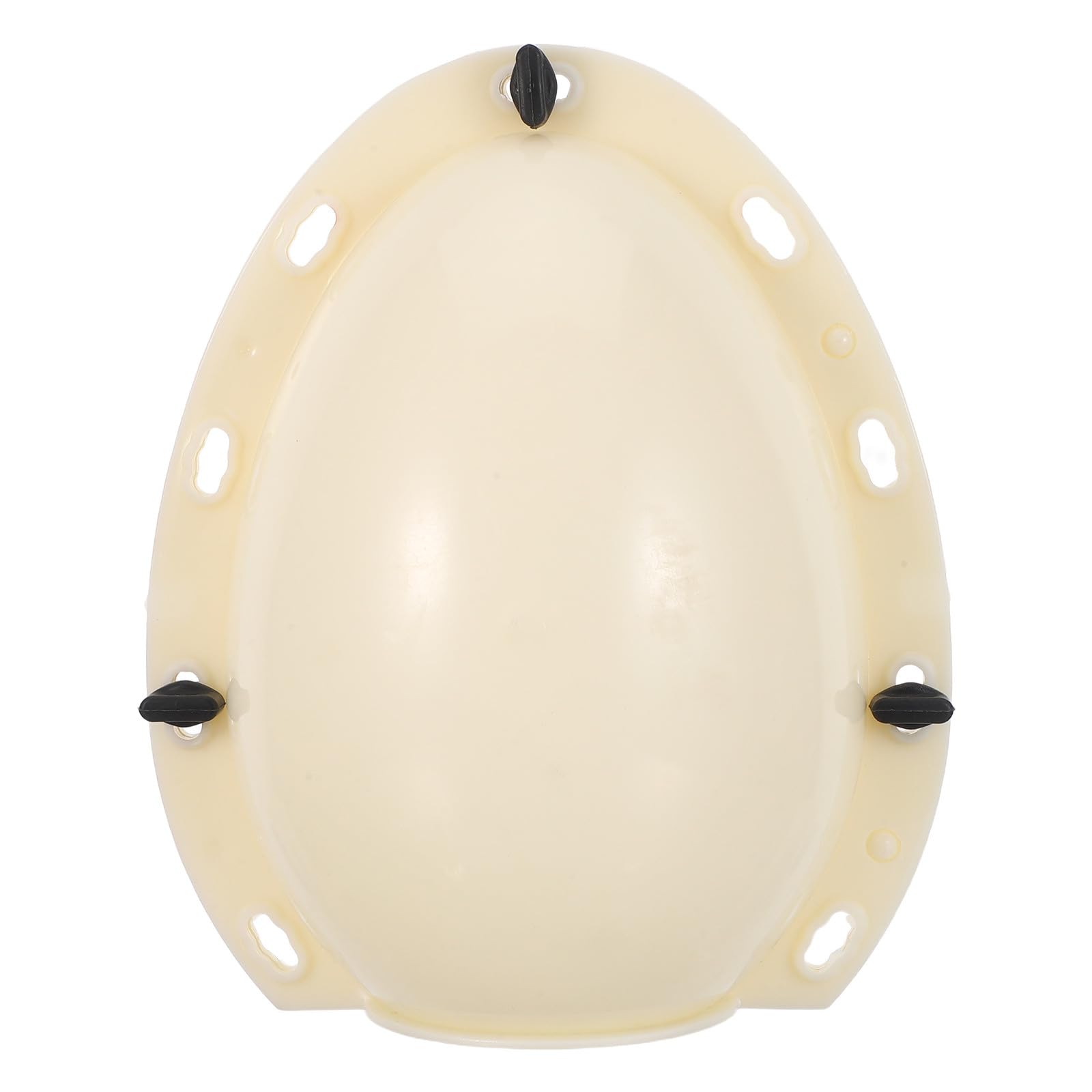Molde de Huevo de Pascua Grande de Plástico, Beige, Creativo