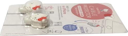 Miniatura 2 de Friend Sanrio Hello Kitty - Protector de cable para teléfonos celulares, 2 piezas, juego para iPhone (cable Lightning)