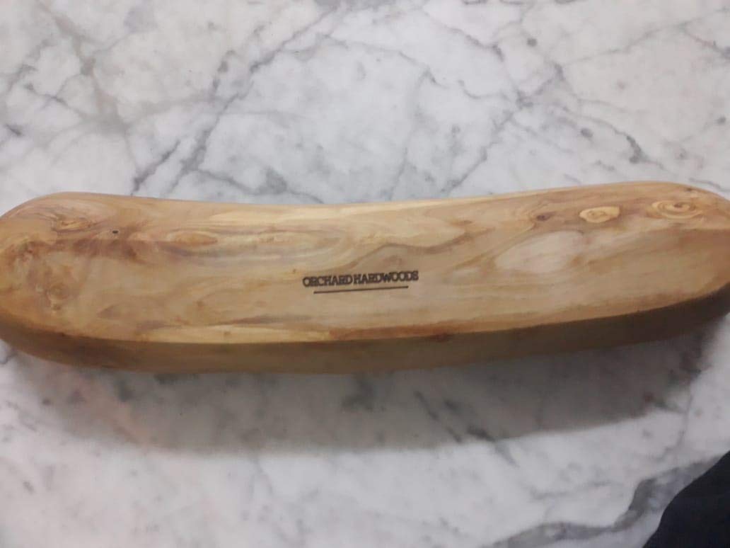 Amazon.co.jp: ORCHARD HARDWOODS 18インチ 素朴なオリーブウッド製