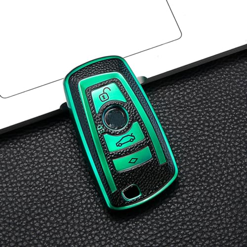 Funda de cuero para BMW X3, X5 y X6, carcasa protectora de alta calidad para llave inteligente