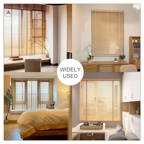 Persianas venecianas de madera maciza para un control lumínico elegante en interiores 5