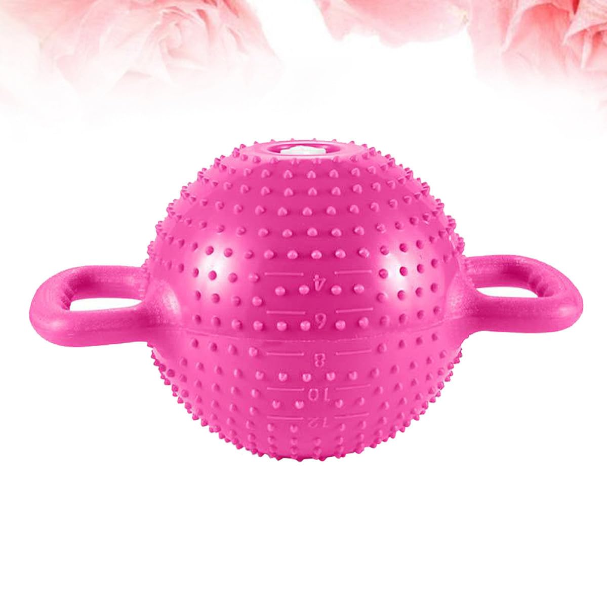 Kettlebell in Pvc Riempibile, Peso Regolabile, Manico Doppio | Portatile e Antiscivolo, Protezione Pavimento e Resistenza a Compressione, per Pilates e Danza