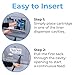 Koala Kare The Diaper Pouch™ - Diaper Disposal Sacks for Koala Baby Changing Stations, 175 Sacks per Cartridge, Model KB160-X6 (6 Pack of Cartridges)