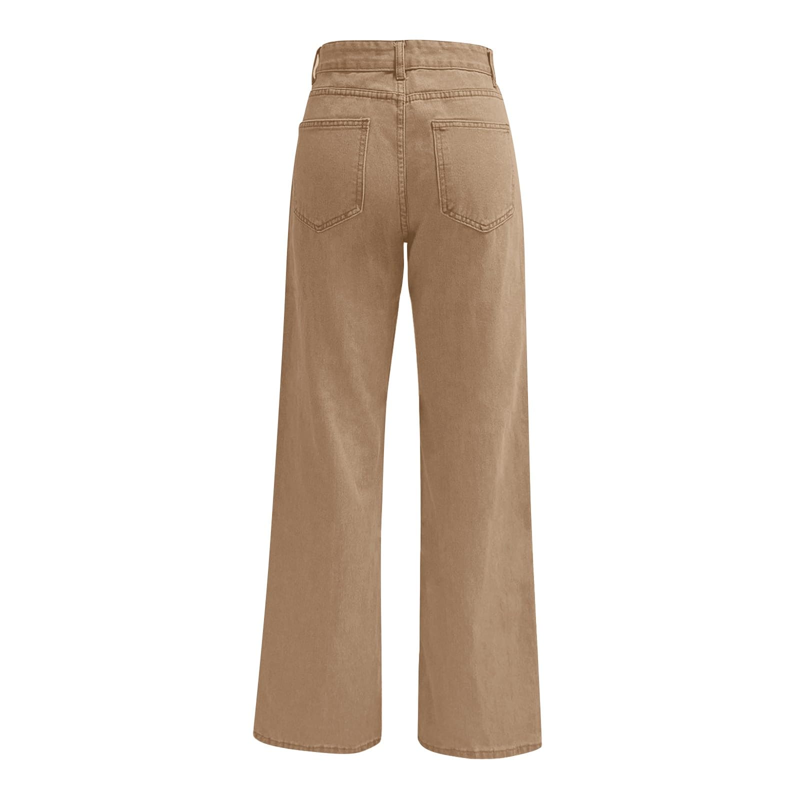 Jean Femme Large Jeans Femme Taille Haute Pantalon Coupe Droite Souple Chic